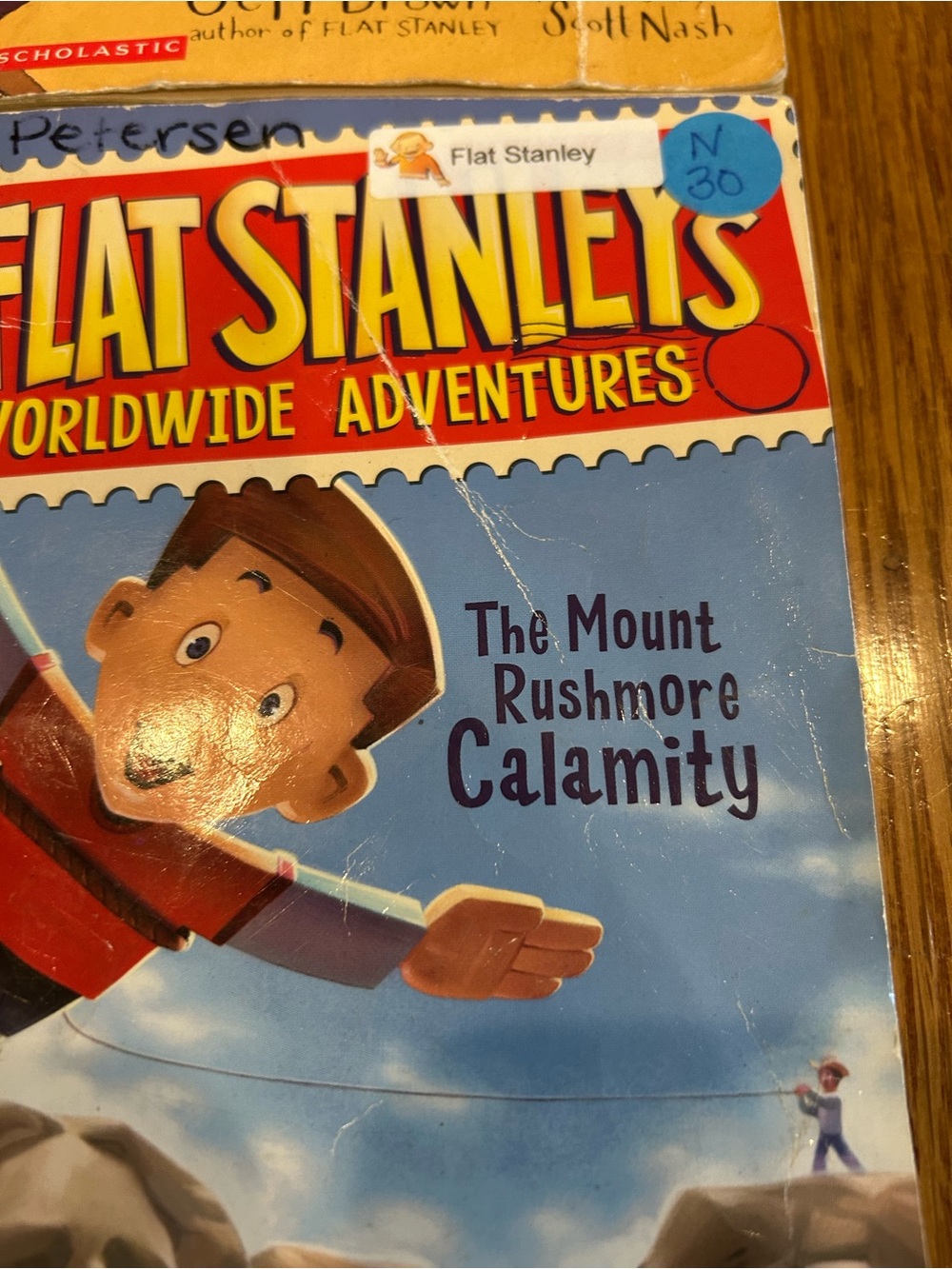 Vintage Used Flat Stanley Chapter Books Lot - Scholastic - Jeff Brown Collection - Picture 3 of 8